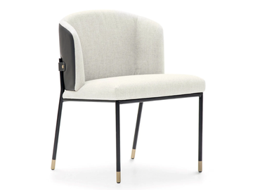 V242 - Upholstered fabric chair by formitalia luxury group - view 2